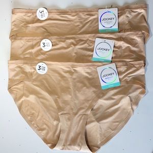 Jockey Microfiber Bikini (Lot of 3) Size 7